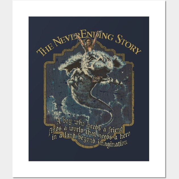 The NeverEnding Story 1984 Wall Art by JCD666